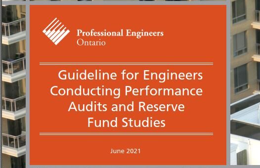 Guideline for Engineers Conducting Performance Audits and Reserve Fund Studies