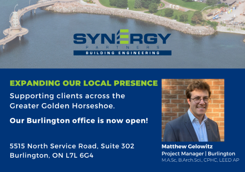 Synergy Partners Continues Expansion with New Office in Burlington